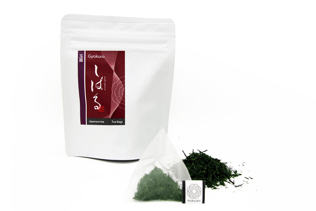 Gyokuro Tea Bags- SHIHARU- from Hokuzan